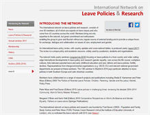 Tablet Screenshot of leavenetwork.org